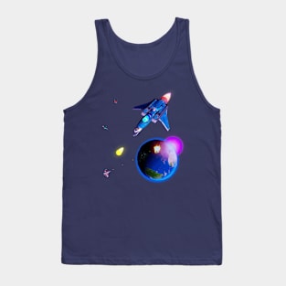 Space Battle Tank Top